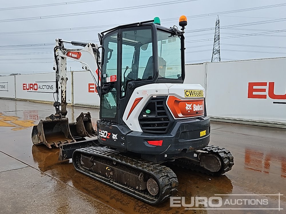 2021 Bobcat E50Z - Mini ekskavatorius: foto 3 2021 Bobcat E50Z - Mini ekskavatorius: foto 3