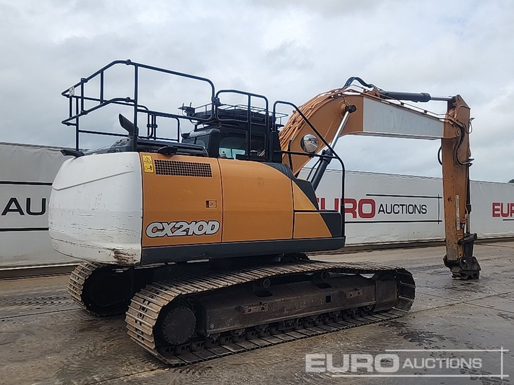 2021 Case CX210D - Vikšrinis ekskavatorius: foto 5 2021 Case CX210D - Vikšrinis ekskavatorius: foto 5