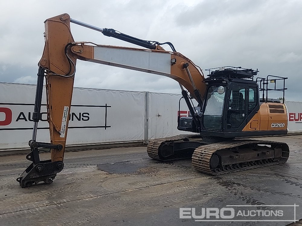 2021 Case CX210D - Vikšrinis ekskavatorius: foto 1 2021 Case CX210D - Vikšrinis ekskavatorius: foto 1