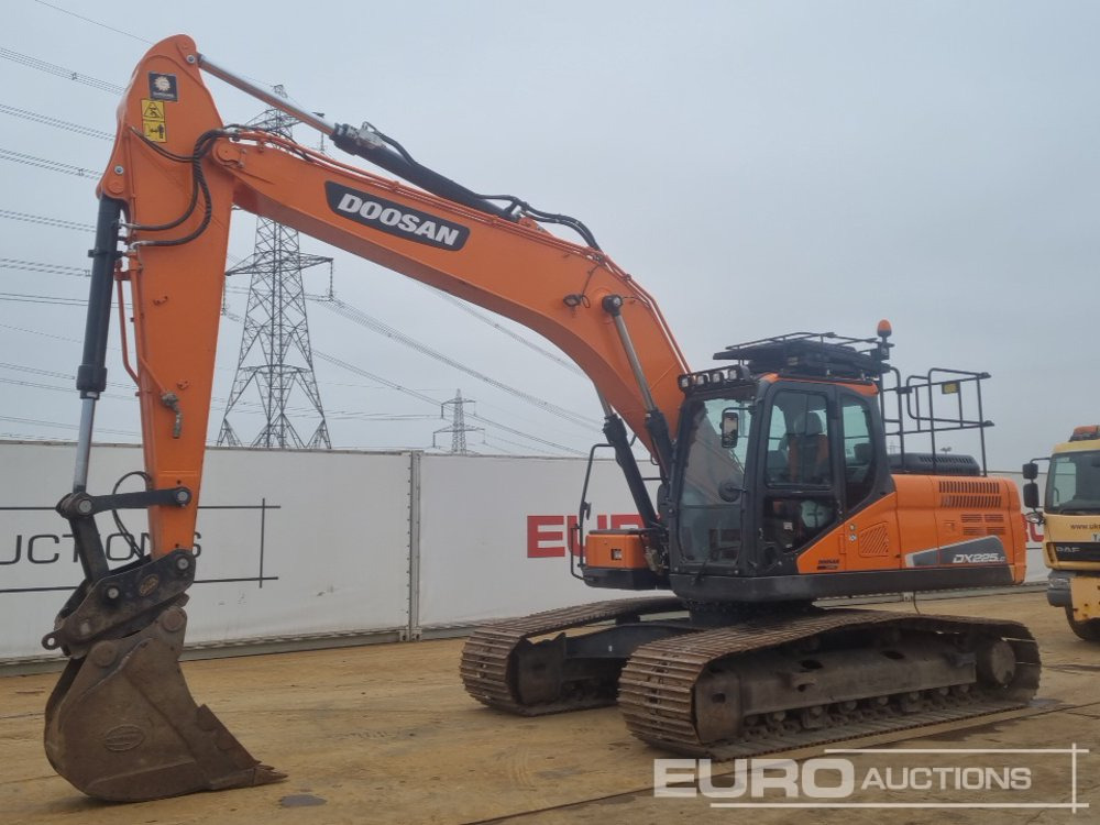 2021 Doosan DX225LC-5 - Vikšrinis ekskavatorius: foto 1 2021 Doosan DX225LC-5 - Vikšrinis ekskavatorius: foto 1