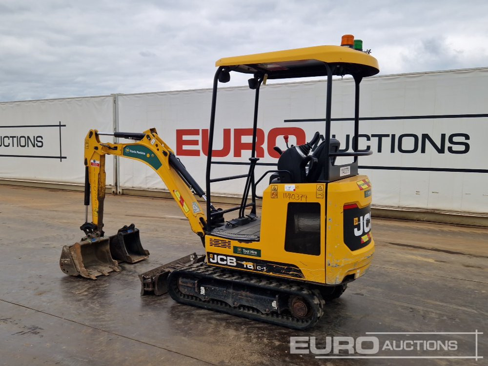2021 JCB 16C-1 - Mini ekskavatorius: foto 3 2021 JCB 16C-1 - Mini ekskavatorius: foto 3