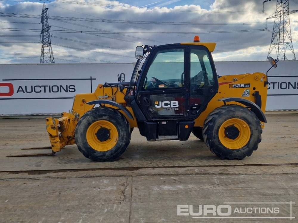2021 JCB 535-95 - Teleskopinis krautuvas: foto 2 2021 JCB 535-95 - Teleskopinis krautuvas: foto 2