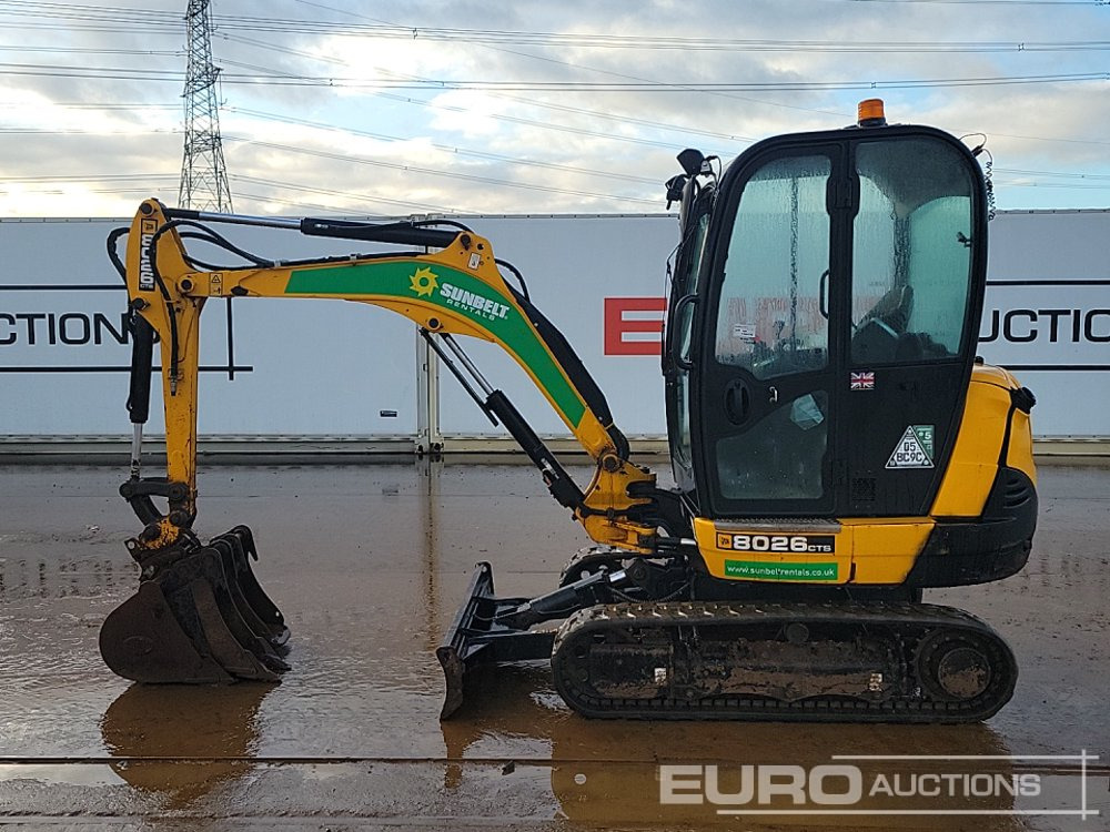 2021 JCB 8026CTS - Mini ekskavatorius: foto 2 2021 JCB 8026CTS - Mini ekskavatorius: foto 2