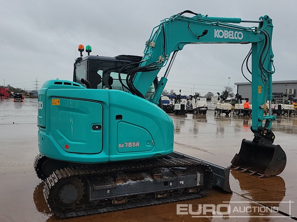 2021 Kobelco SK75SR-7 - Mini ekskavatorius: foto 5 2021 Kobelco SK75SR-7 - Mini ekskavatorius: foto 5