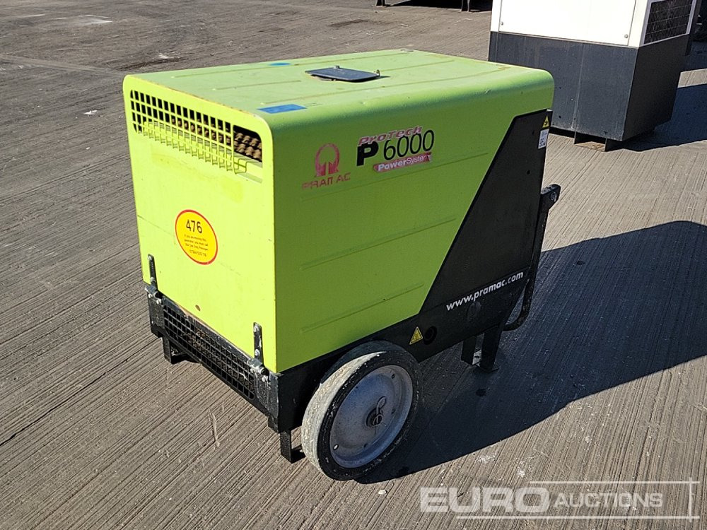 2021 Pramac P6000 - Elektrinis generatorius: foto 1 2021 Pramac P6000 - Elektrinis generatorius: foto 1