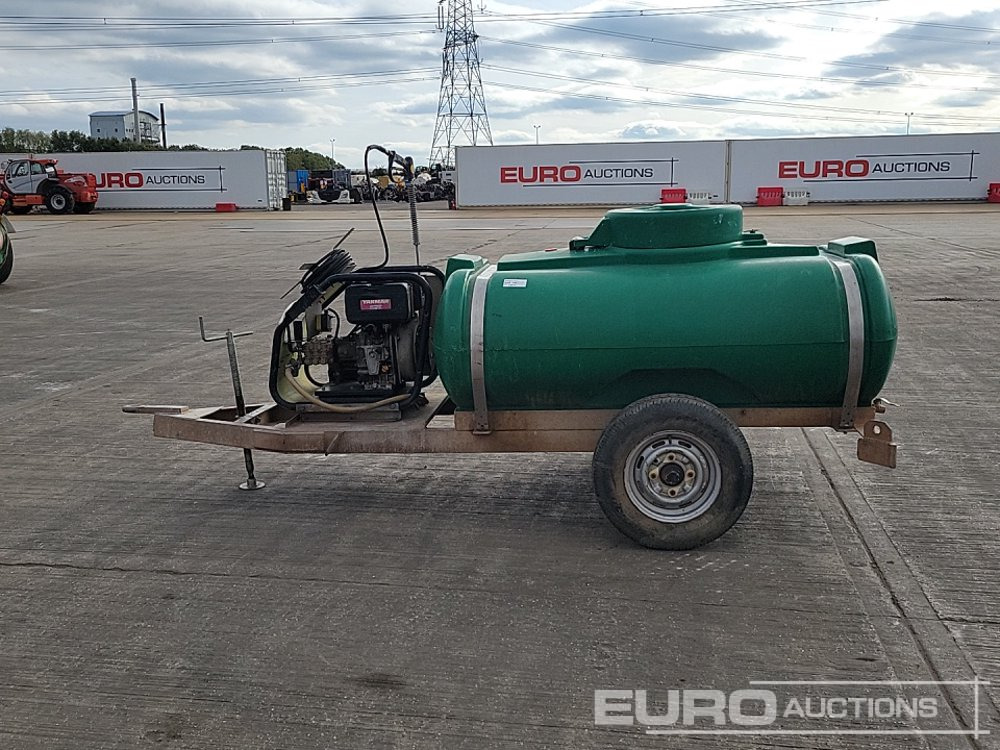2021 Trailer Engineering Single Axle Plastic Water Bowser, Yanmar Pressure Washer - Aukšto slėgio plovykla: foto 2 2021 Trailer Engineering Single Axle Plastic Water Bowser, Yanmar Pressure Washer - Aukšto slėgio plovykla: foto 2