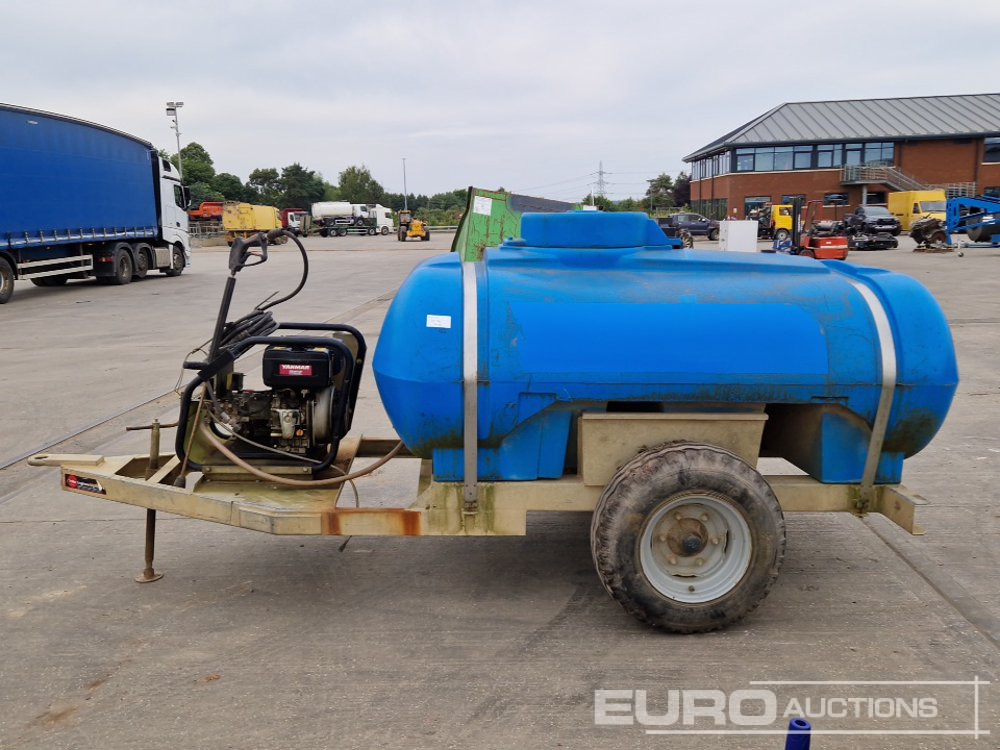 2021 Trailer Engineering Single Axle Plastic Water Bowser, Yanmar Pressure Washer - Aukšto slėgio plovykla: foto 2 2021 Trailer Engineering Single Axle Plastic Water Bowser, Yanmar Pressure Washer - Aukšto slėgio plovykla: foto 2
