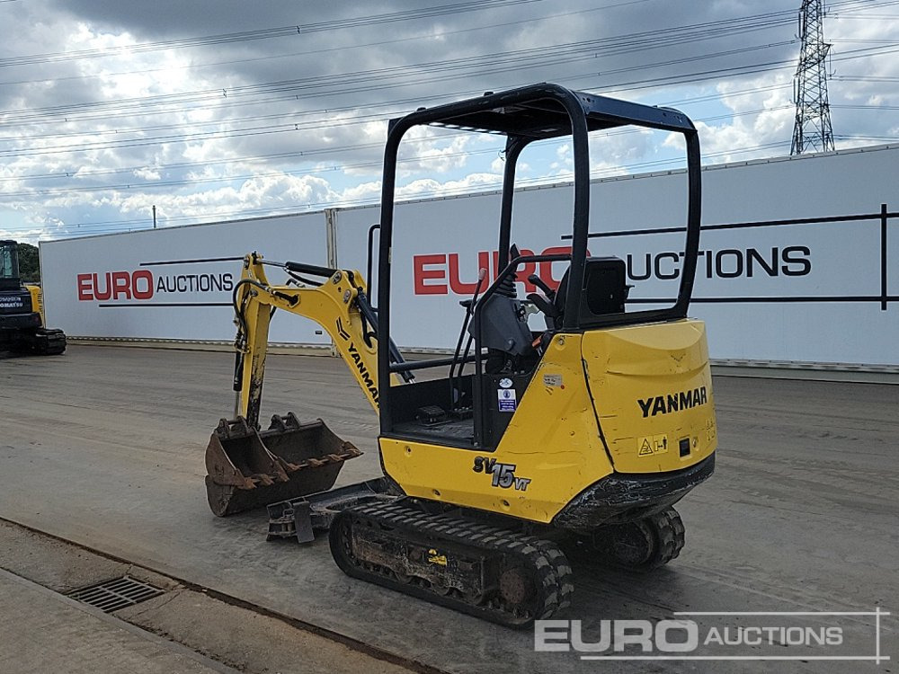 2021 Yanmar SV15VT - Mini ekskavatorius: foto 3 2021 Yanmar SV15VT - Mini ekskavatorius: foto 3