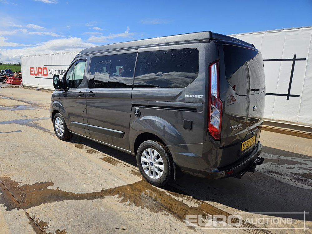 2022 Ford Transit Custom Nugget - Mikroautobusas kemperis: foto 4 2022 Ford Transit Custom Nugget - Mikroautobusas kemperis: foto 4