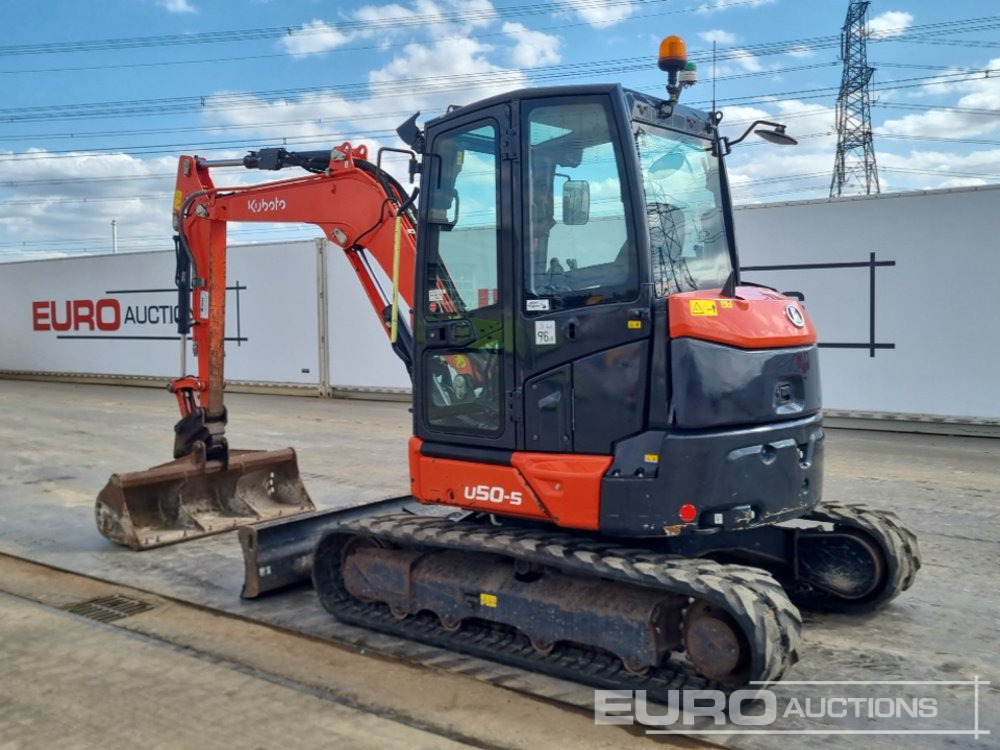 2022 Kubota U50-5 - Mini ekskavatorius: foto 3 2022 Kubota U50-5 - Mini ekskavatorius: foto 3