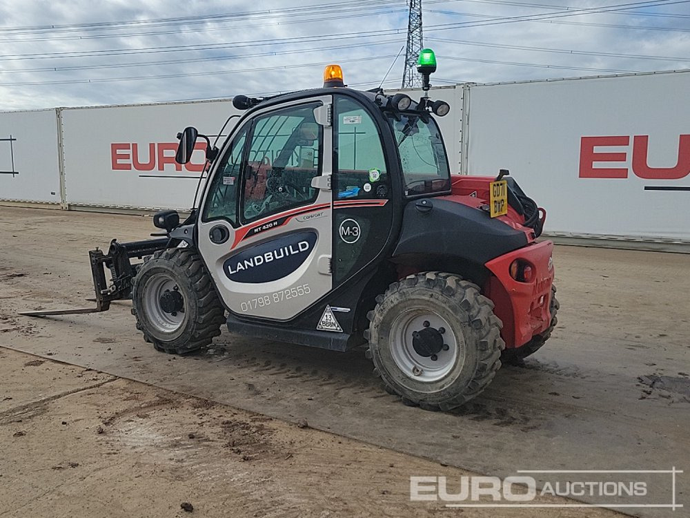 2022 Manitou MT420 - Teleskopinis krautuvas: foto 3 2022 Manitou MT420 - Teleskopinis krautuvas: foto 3