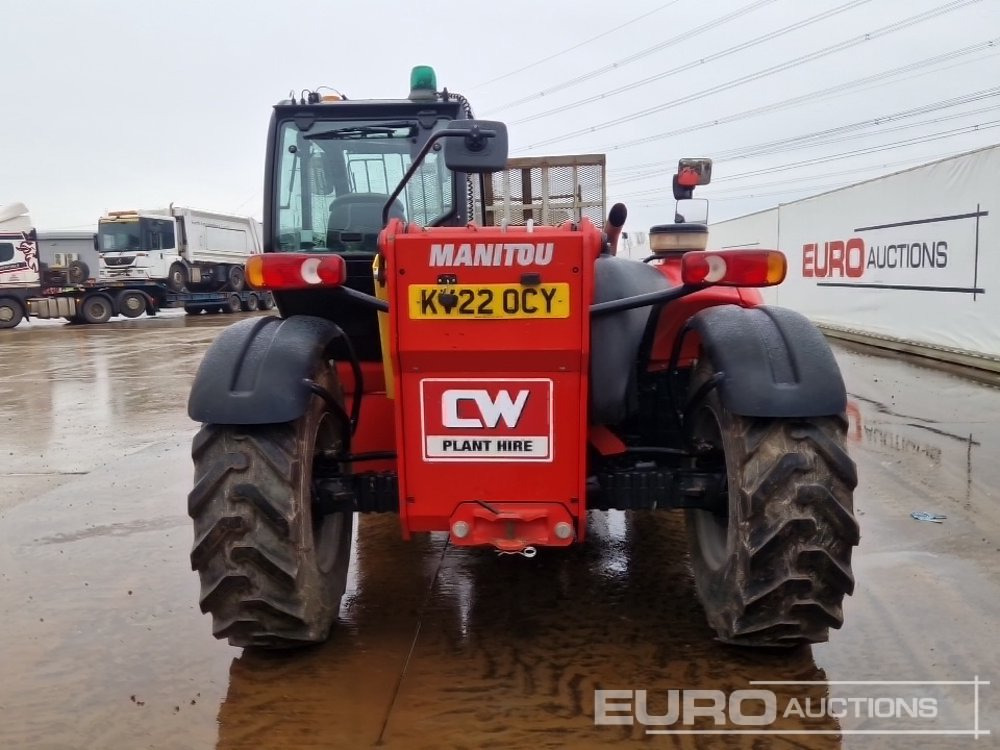 2022 Manitou MT733 - Teleskopinis krautuvas: foto 4 2022 Manitou MT733 - Teleskopinis krautuvas: foto 4