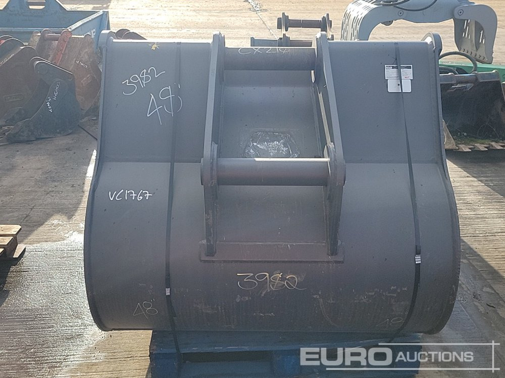 2022 Miller 48" Scoop Bucket 80mm Pin to suit 20 Ton Excavator - Kaušas: foto 4 2022 Miller 48" Scoop Bucket 80mm Pin to suit 20 Ton Excavator - Kaušas: foto 4