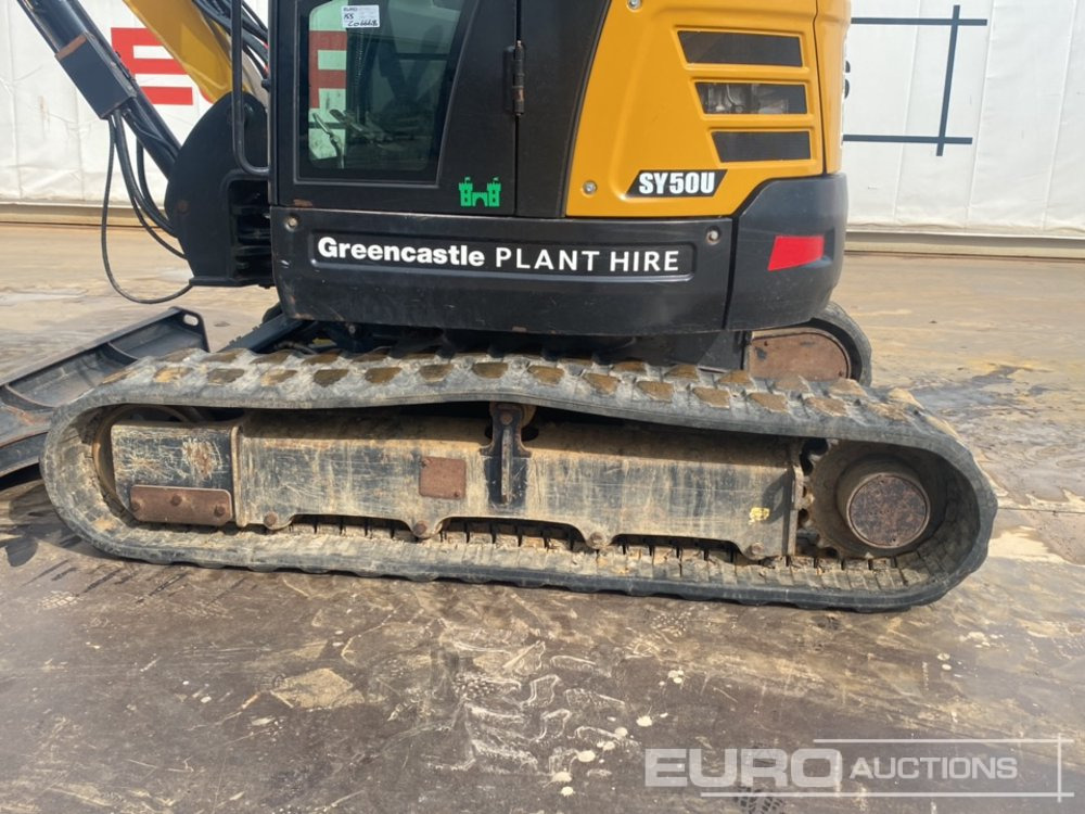 2022 Sany SY50U - Mini ekskavatorius: foto 5 2022 Sany SY50U - Mini ekskavatorius: foto 5