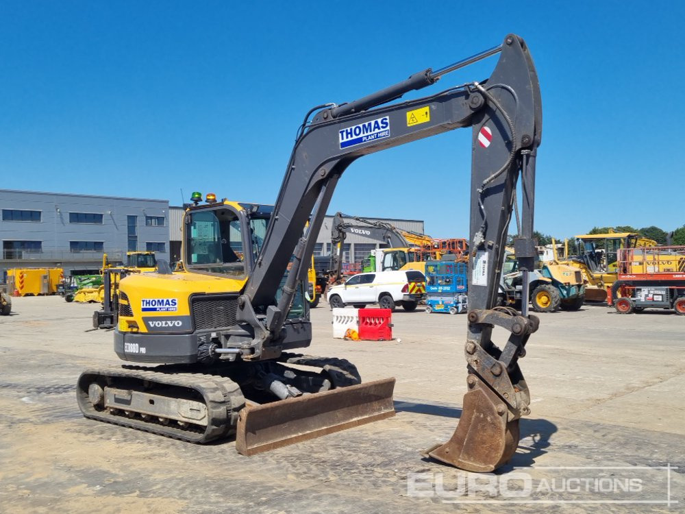 Mini ekskavatorius 2022 Volvo ECR88D: foto 7