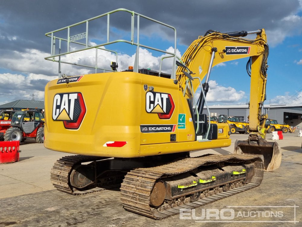 2023 CAT 320 2D - Vikšrinis ekskavatorius: foto 5 2023 CAT 320 2D - Vikšrinis ekskavatorius: foto 5