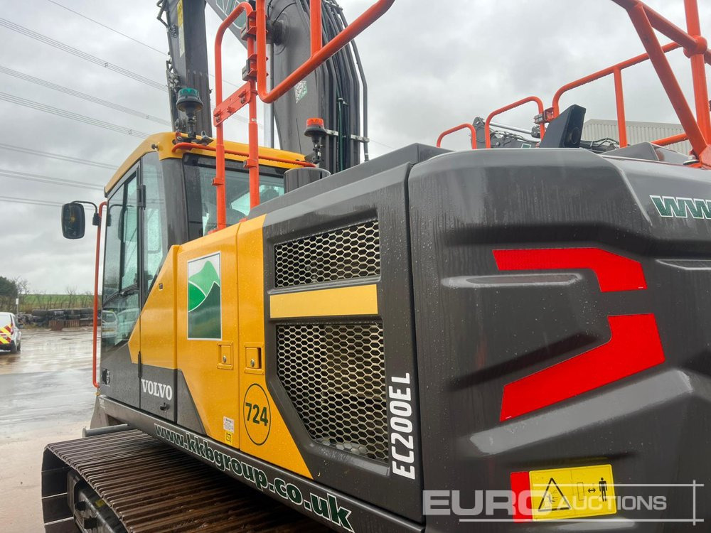 2023 Volvo EC200EL - Vikšrinis ekskavatorius: foto 2 2023 Volvo EC200EL - Vikšrinis ekskavatorius: foto 2