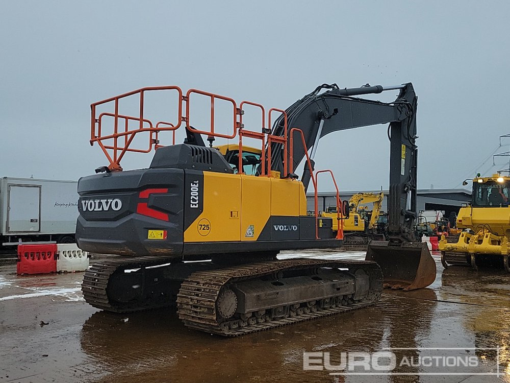 2023 Volvo EC200EL - Vikšrinis ekskavatorius: foto 5 2023 Volvo EC200EL - Vikšrinis ekskavatorius: foto 5