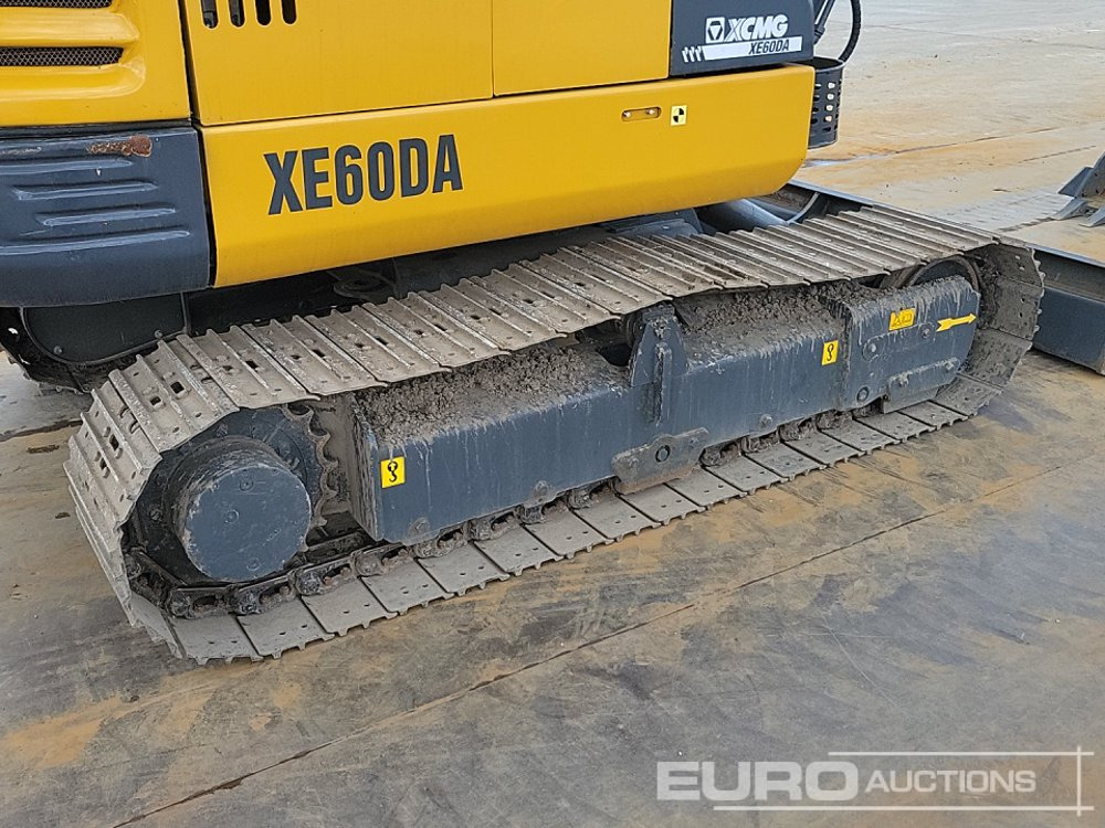 Mini ekskavatorius 2023 XCMG XE60DA: foto 14