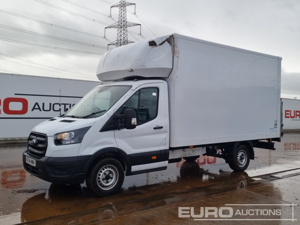 2024 Ford Transit 350 - Furgonas su krovinių dėže: foto 1 2024 Ford Transit 350 - Furgonas su krovinių dėže: foto 1