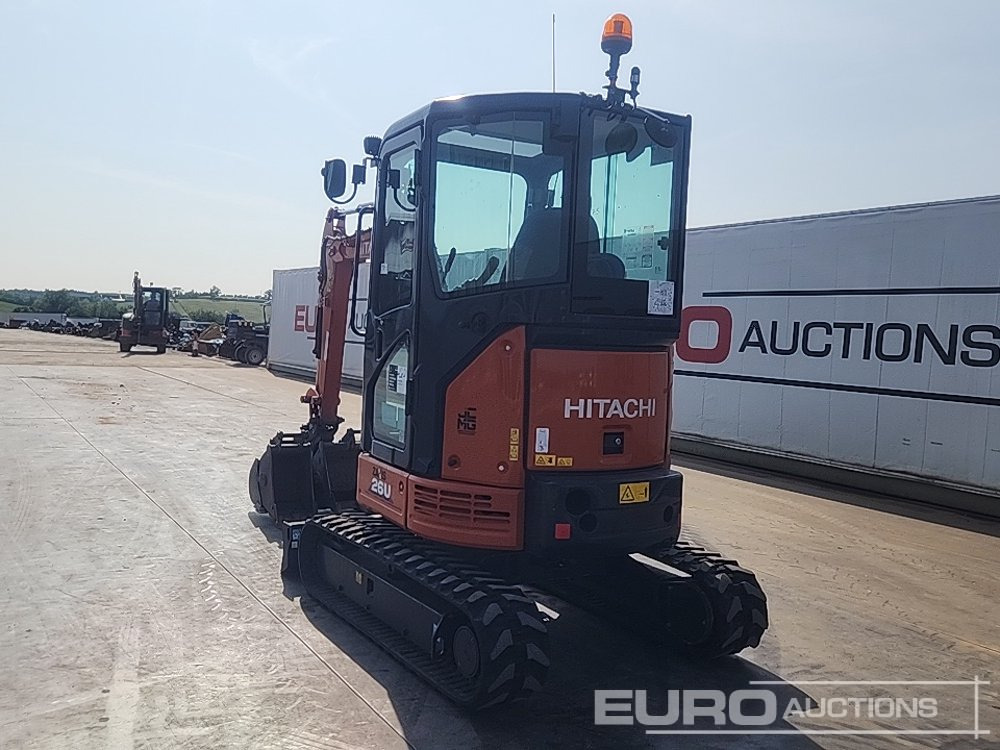 2024 Hitachi ZX26U-6 - Mini ekskavatorius: foto 3 2024 Hitachi ZX26U-6 - Mini ekskavatorius: foto 3
