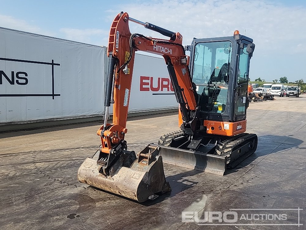 2024 Hitachi ZX26U-6 - Mini ekskavatorius: foto 1 2024 Hitachi ZX26U-6 - Mini ekskavatorius: foto 1