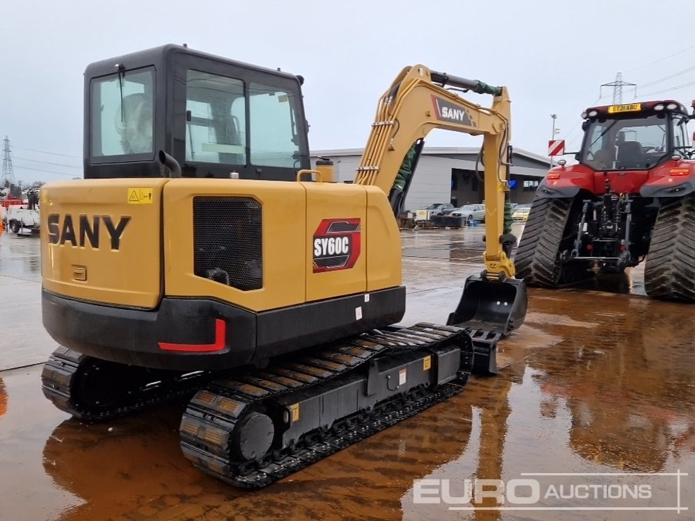 2024 Sany SY60C - Mini ekskavatorius: foto 5 2024 Sany SY60C - Mini ekskavatorius: foto 5