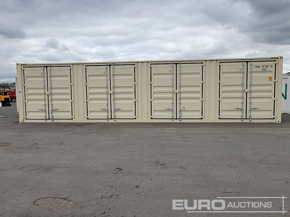Jūrinis konteineris 2025 40' x 8' HQ Container, 4 Side Doors, 1 End Door (Cannot Be Reconsigned): foto 13