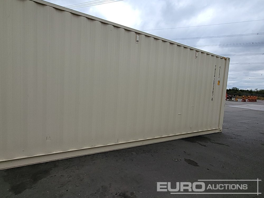 Jūrinis konteineris 2025 40' x 8' HQ Container, 4 Side Doors, 1 End Door (Cannot Be Reconsigned): foto 18