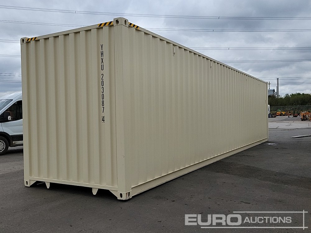Jūrinis konteineris 2025 40' x 8' HQ Container, 4 Side Doors, 1 End Door (Cannot Be Reconsigned): foto 16