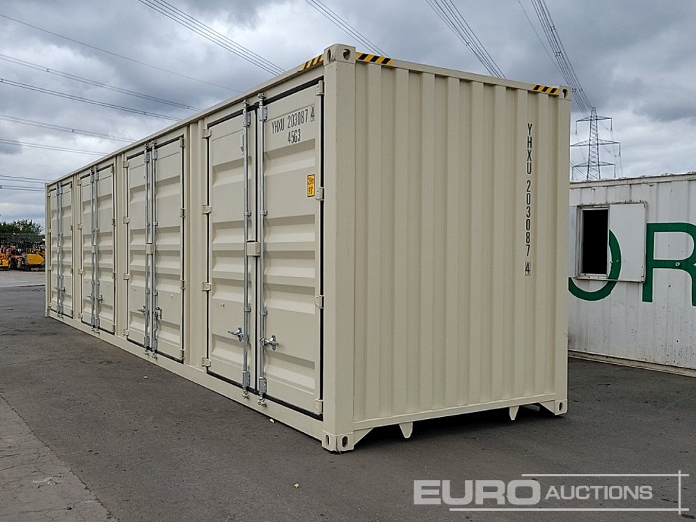 Jūrinis konteineris 2025 40' x 8' HQ Container, 4 Side Doors, 1 End Door (Cannot Be Reconsigned): foto 14