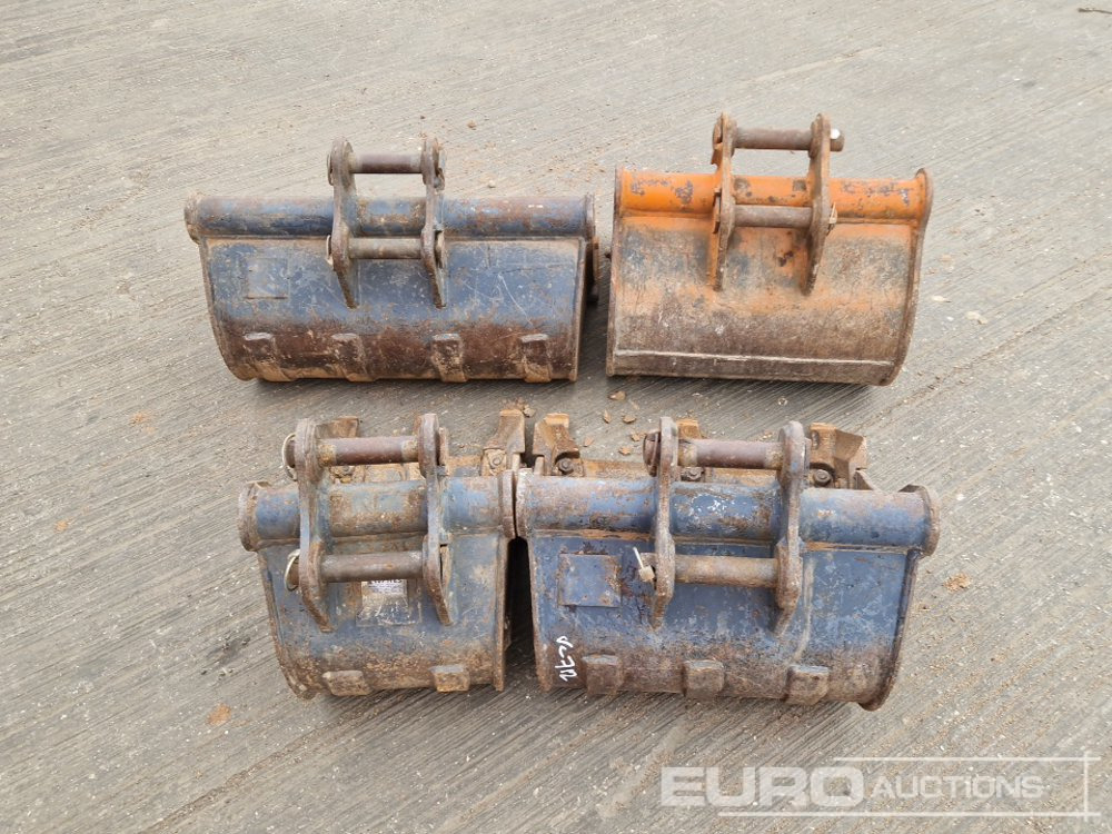 24", 18", 18", 12" Digging Bucket 30mm Pin to suit Mini Excavator - Kaušas: foto 4 24", 18", 18", 12" Digging Bucket 30mm Pin to suit Mini Excavator - Kaušas: foto 4