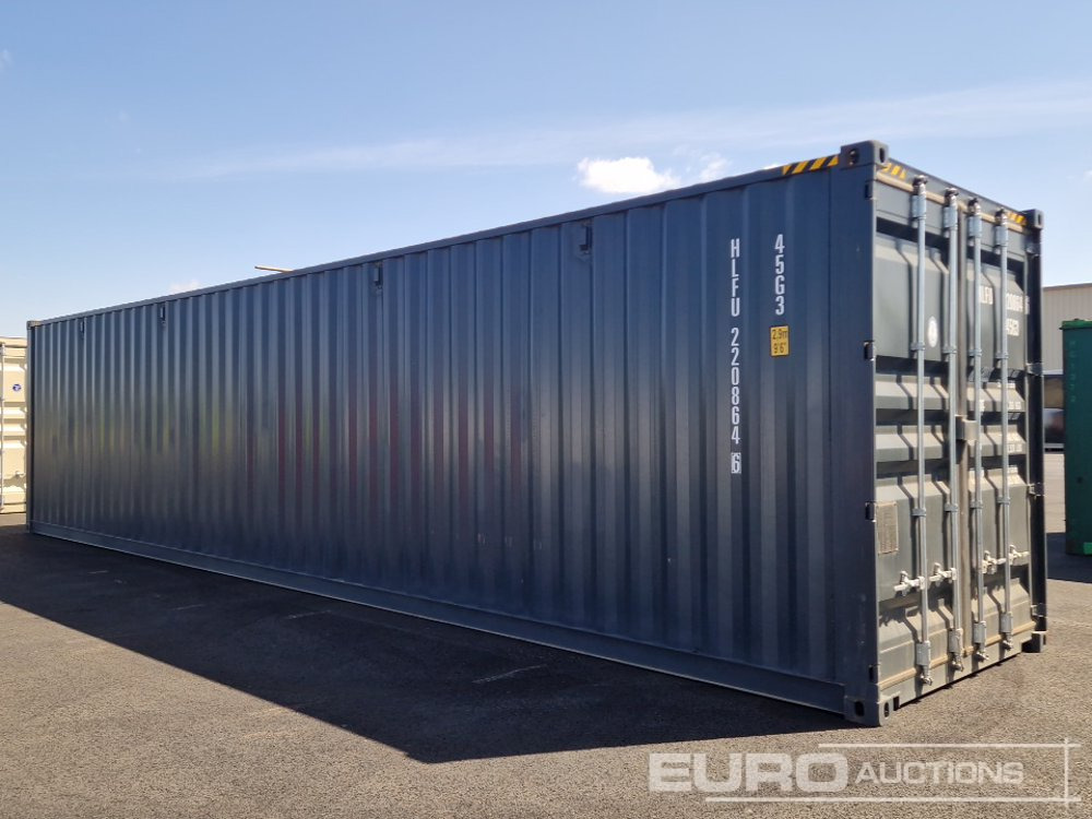 Jūrinis konteineris 40ft HC Container, 4 Side Doors, 1 End Door (Cannot Be Reconsigned): foto 7