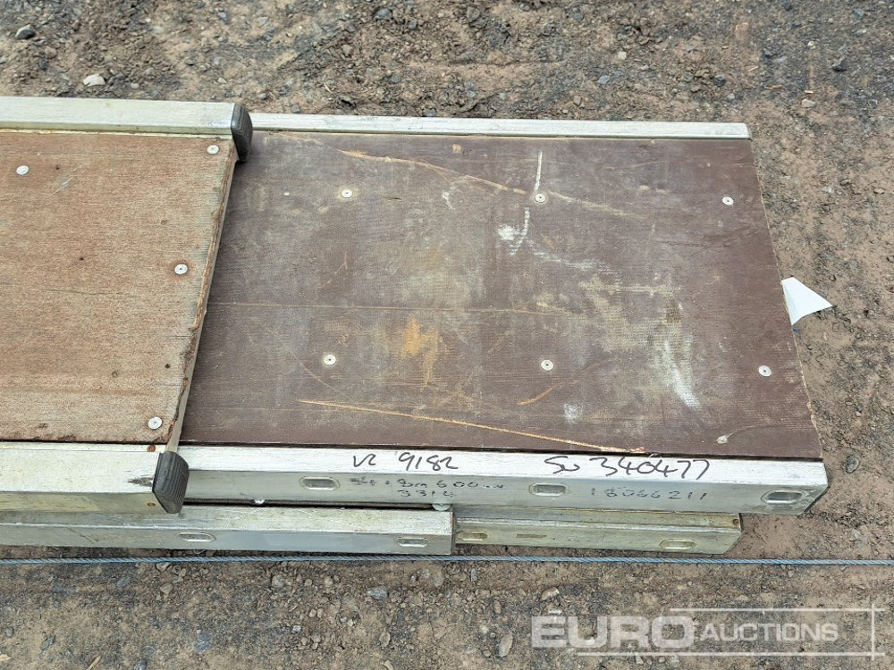 Statybinė įranga 6.1m, 4.8m, 4.8m & 3.6m Aluminium Staging Board (4 of): foto 11