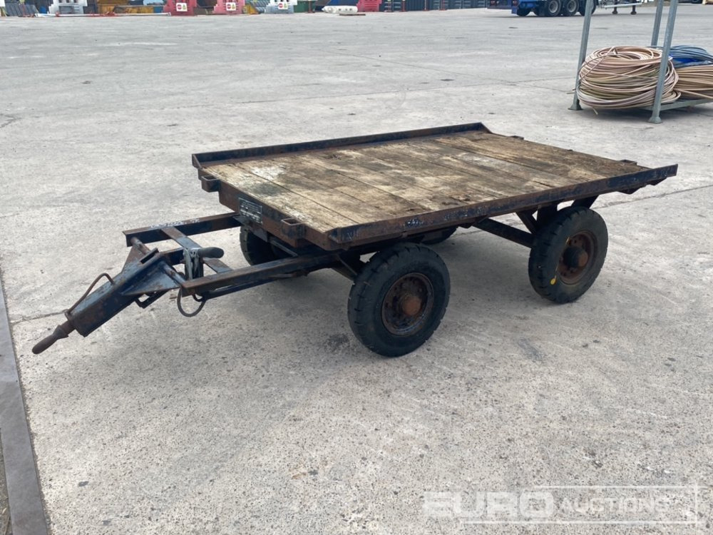 6' x 4' Twin Axle Material Trailer - Priekaba spec technikai: foto 1 6' x 4' Twin Axle Material Trailer - Priekaba spec technikai: foto 1