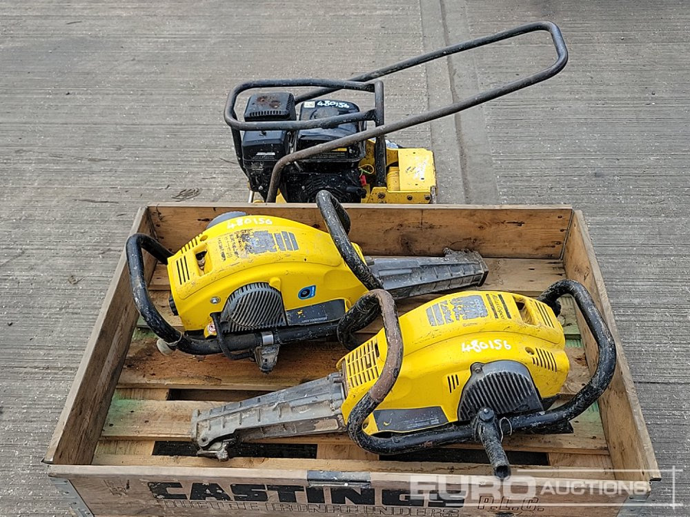 Altas Copco Cobra Proi Petrol Handheld Breaker (2 of), Bomag 18/45 Petrol Compaction Plate Loncin Engine - Asfalto mašina: foto 2 Altas Copco Cobra Proi Petrol Handheld Breaker (2 of), Bomag 18/45 Petrol Compaction Plate Loncin Engine - Asfalto mašina: foto 2