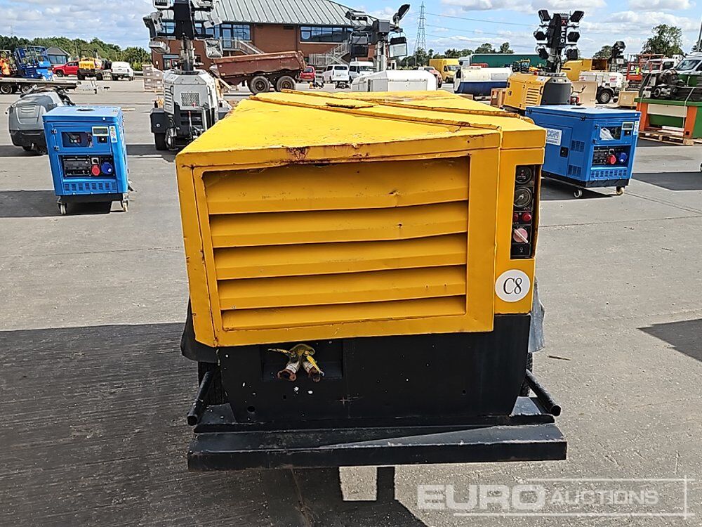 Altas Copco Single Axle Compressor - Oro kompresorius: foto 4 Altas Copco Single Axle Compressor - Oro kompresorius: foto 4