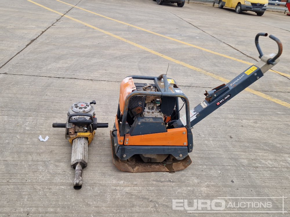 Altrad RPC 30/50 Diesel Compaction Plate, Wacker Neuson BH55rw Petrol Handheld Breaker - Asfalto mašina: foto 2 Altrad RPC 30/50 Diesel Compaction Plate, Wacker Neuson BH55rw Petrol Handheld Breaker - Asfalto mašina: foto 2
