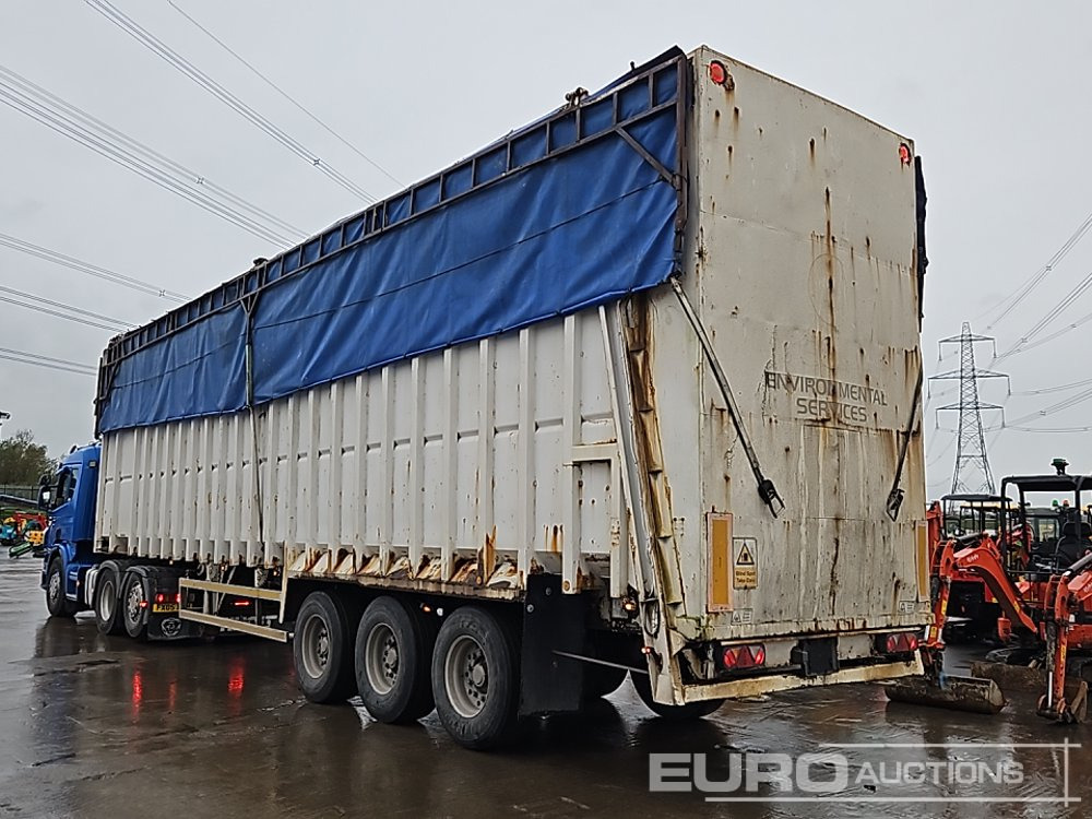 BMI TRAILERS Tri Axle Ejector Trailer, Easy Sheet - Platforminė/ Bortinė puspriekabė: foto 3 BMI TRAILERS Tri Axle Ejector Trailer, Easy Sheet - Platforminė/ Bortinė puspriekabė: foto 3