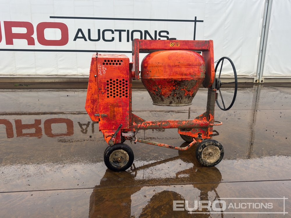 Belle Diesel Mixer, Yanmar Electric Start Engine - Betono maišyklė: foto 2 Belle Diesel Mixer, Yanmar Electric Start Engine - Betono maišyklė: foto 2