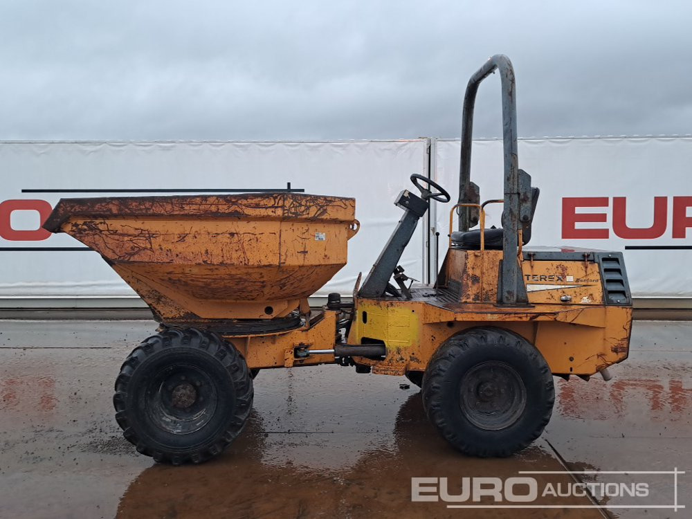 Benford 3 Ton Swivel Skip Dumper, Roll Bar - Mini savivartis: foto 2 Benford 3 Ton Swivel Skip Dumper, Roll Bar - Mini savivartis: foto 2