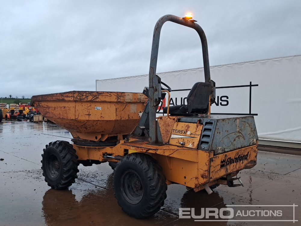 Benford 3 Ton Swivel Skip Dumper, Roll Bar - Mini savivartis: foto 3 Benford 3 Ton Swivel Skip Dumper, Roll Bar - Mini savivartis: foto 3