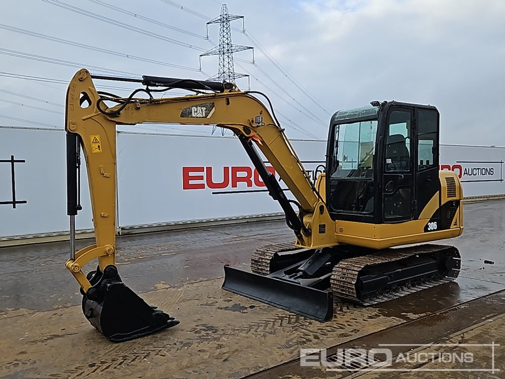 CAT 306 - Mini ekskavatorius: foto 1 CAT 306 - Mini ekskavatorius: foto 1