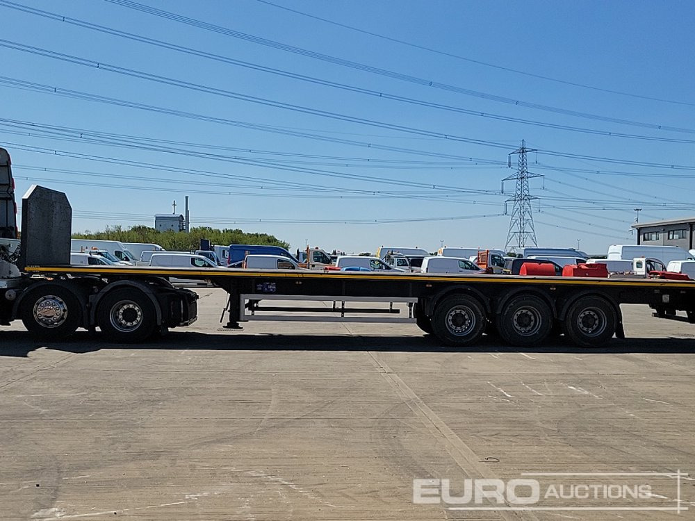 Cartwright Tri Axle Flatbed Trailer - Platforminė/ Bortinė puspriekabė: foto 2 Cartwright Tri Axle Flatbed Trailer - Platforminė/ Bortinė puspriekabė: foto 2