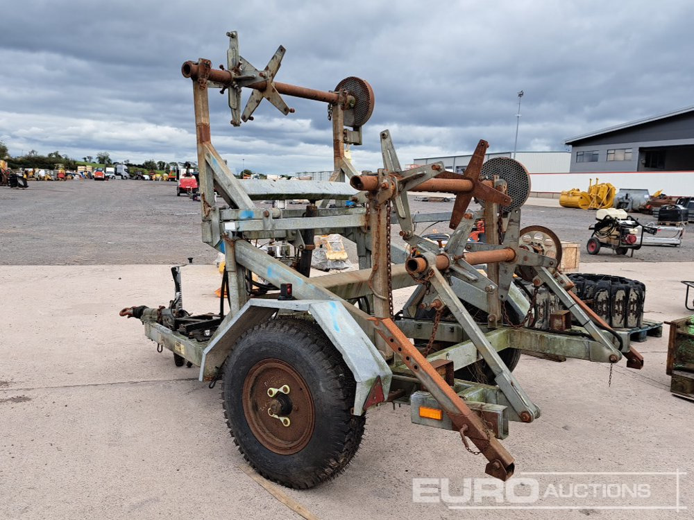 Clydesdale Single Axle Cable Trailer - Priekaba spec technikai: foto 3 Clydesdale Single Axle Cable Trailer - Priekaba spec technikai: foto 3