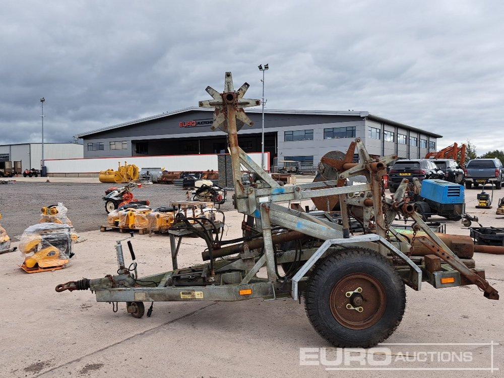 Clydesdale Single Axle Cable Trailer - Priekaba spec technikai: foto 2 Clydesdale Single Axle Cable Trailer - Priekaba spec technikai: foto 2