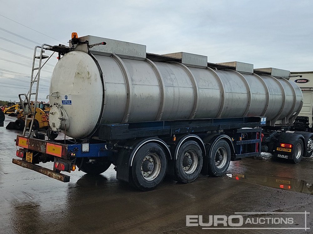 Crane Freuhauf Tri Axle Tanker Trailer - Puspriekabė cisterna: foto 5 Crane Freuhauf Tri Axle Tanker Trailer - Puspriekabė cisterna: foto 5