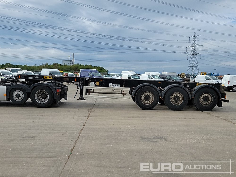 Dennison Trailers SKELETAL ISO TANK - Platforminė/ Bortinė puspriekabė: foto 2 Dennison Trailers SKELETAL ISO TANK - Platforminė/ Bortinė puspriekabė: foto 2