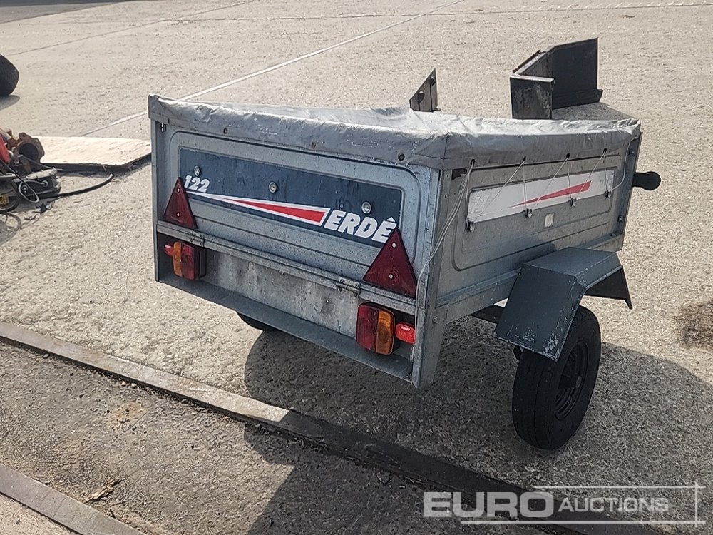 Erde 122 400Kg 4' x 3' Single Axle Tipping Trailer - Priekaba spec technikai: foto 5 Erde 122 400Kg 4' x 3' Single Axle Tipping Trailer - Priekaba spec technikai: foto 5