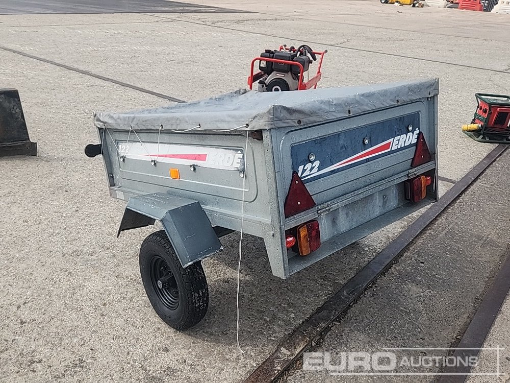 Erde 122 400Kg 4' x 3' Single Axle Tipping Trailer - Priekaba spec technikai: foto 3 Erde 122 400Kg 4' x 3' Single Axle Tipping Trailer - Priekaba spec technikai: foto 3